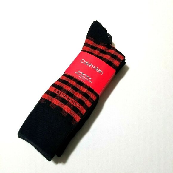 Calvin Klein Other - Calvin Klein Men's Combed Cotton‎ Dress Socks 4-pk